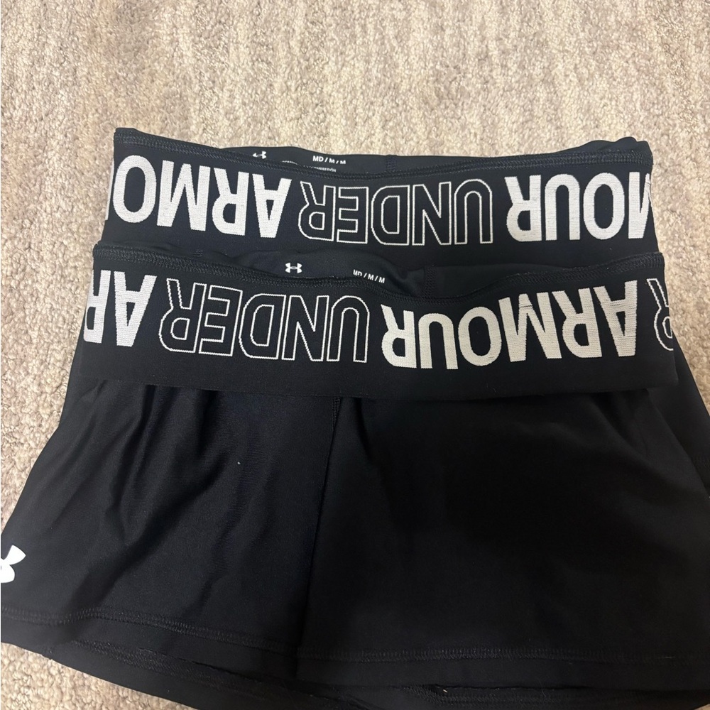 Under Armour Women's Black Athletic Shorts